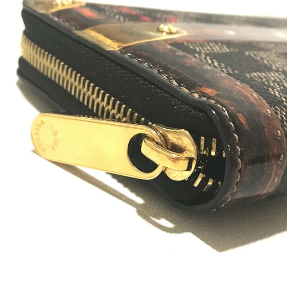 AUTHENTIC LOUIS VUITTON Transformed Damier Tromp Leilleux Zippy Wallet - Picture 7 of 8